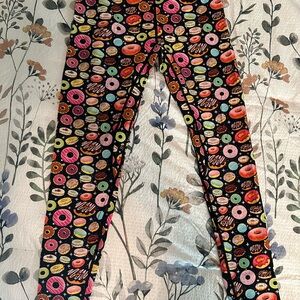 livesore Donut Print Women's Leggings